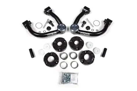 BDS Suspension BDS023351 2021-2025 Ford Bronco 2 Door 3.5″ Suspension Lift Kit, 3″ Rear, Spacer (Badlands