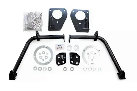 BDS Suspension BDS122604 03-12 Dodge Dual Shock Kit SHORT ARM