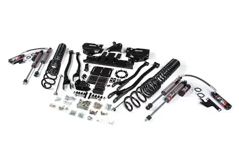 BDS Suspension BDS1675FPE 2019-2026 Ram 2500 4″ 4-Link Suspension Lift, 2.5″ Rear, Spring, Gas – Fox 2.5