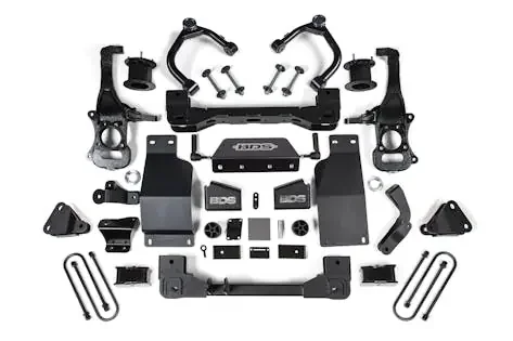 BDS Suspension BDS1854H 2025-2026 Chevy/GMC 1500 4wd 4″ Suspension Lift Kit w/ARC, 3.0 Diesel / 2.7 Gas,