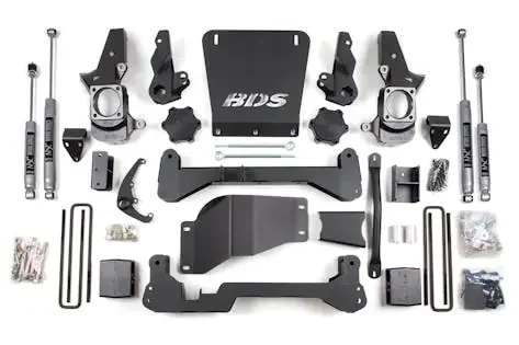 BDS Suspension BDS189H 01-10 K2500/SUV HC 4wd 7/5 Block