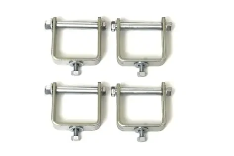 BDS Suspension BDS228011 3in Bolt Style Spring Clips (4 ea)
