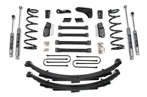 BDS Suspension BDS236H 03-07 Dodge Dsl 6/5 Springs w/3-1/2 axle