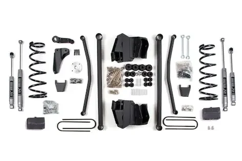 BDS Suspension BDS644H 08 Dodge 3/4&1ton Gas 6/4 LA Blk w/4-1/8