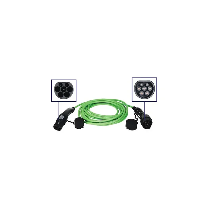 BLAUPUNKT 0270003 Charging cable Charging coupler type 2, Charging plug type 2, 16A, 3.7kW, 8m, Phases 1, 250V, IP54