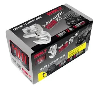 BOLT 7039047 Locking Recovery Hook GM Late Model