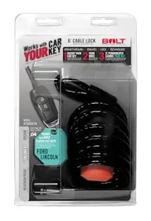 BOLT 7040476 6‘ Cable Lock Ford Center Cut