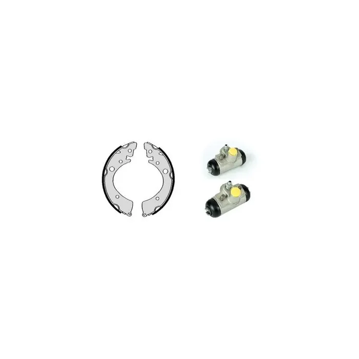 BREMBO STANDARD KIT H 28 004 Brake Shoe Set for HONDA Civic I Shuttle (AN, AR) Ø 200mm
