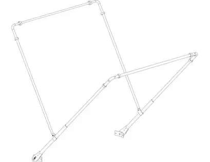 Buyers Products Company 5540000 Aluminum Tarp Tension Bow