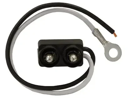 Buyers Products Company 5620250 Dot Light Plug 2-Pin Pl-10 Male With Stripped Power And 10 Ring On Ground