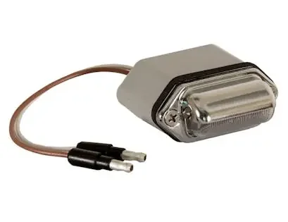 Buyers Products Company 5622134 2 Inch Surface Mount License/Utility Light Kit With 2 Led