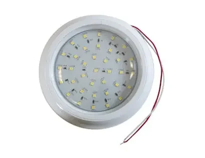 Buyers Products Company 5625336 5 Inch Round Led Interior Dome Light For Remote Switch