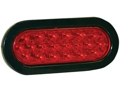 Buyers Products Company 5626520 6 Inch Red Oval Stop/Turn/Tail Light With 20 Leds Kit