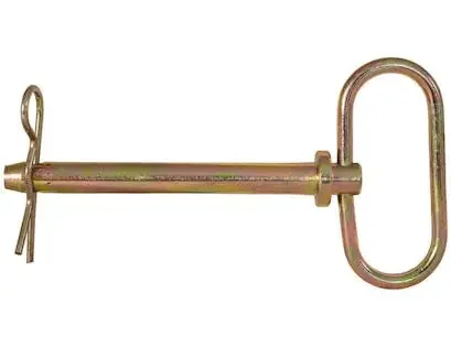 Buyers Products Company 66100 Yellow Zinc Plated Hitch Pins – 1/2 Diameter X 4-1/4 Inch Usable Length