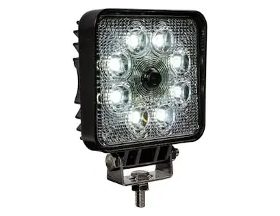 Buyers Products Company 8883111 Square Led Flood Light With Built-In Backup Camera