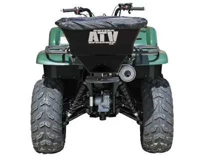 Buyers Products Company ATVS100 Horizontal Mount Atv Spreader – 100 Pound Capacity