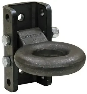 Buyers Products Company B20143 3-Position Adjustable Eye Assembly With 3 Inch Heavy-Duty Channel – 10-Ton