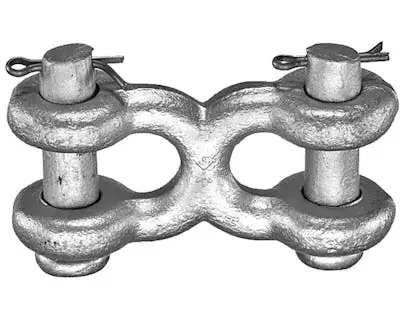 Buyers Products Company B2409C Double Clevis Link 3/8 Inch Chain Size
