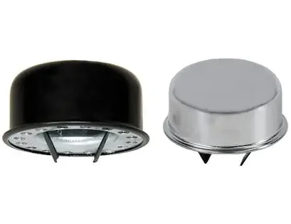 Buyers Products Company BECO61AB Black Heavy Duty Push-In Breather Cap For 1-1/2 Inch O.D. Tube