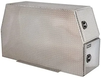 Buyers Products Company BP824624 46X24X82 Inch Flat Floor Diamond Tread Aluminum Backpack Truck Box