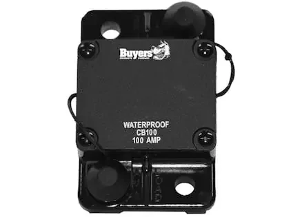 Buyers Products Company CB100 100 Amp Circuit Breaker With Auto Reset