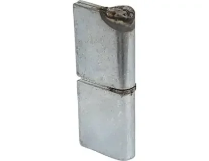 Buyers Products Company H412538LH Steel Weld-On Butt Hinge With 3/8 Stainless Pin – 1.25 X 4 Inch-Zinc Plated-Lh