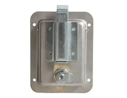 Buyers Products Company L3885 Stainless Steel Single Point Locking Paddle Latch – Thru-Hole Mount