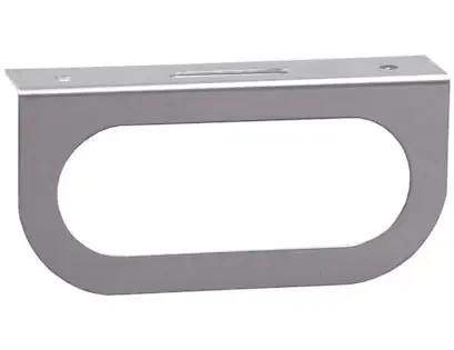 Buyers Products Company LB1SS Single Oval Stainless Steel Dot Light Bracket