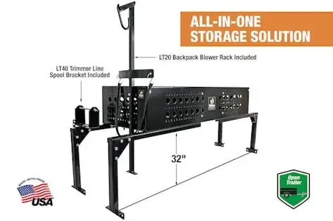 Buyers Products Company LT45 Multi-Purpose Storage Basket For Landscape Trailers