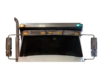 Buyers Products Company SL66AG Amber/Green 6 Inch Oval Recessed Led Strobe Light With Quad Flash