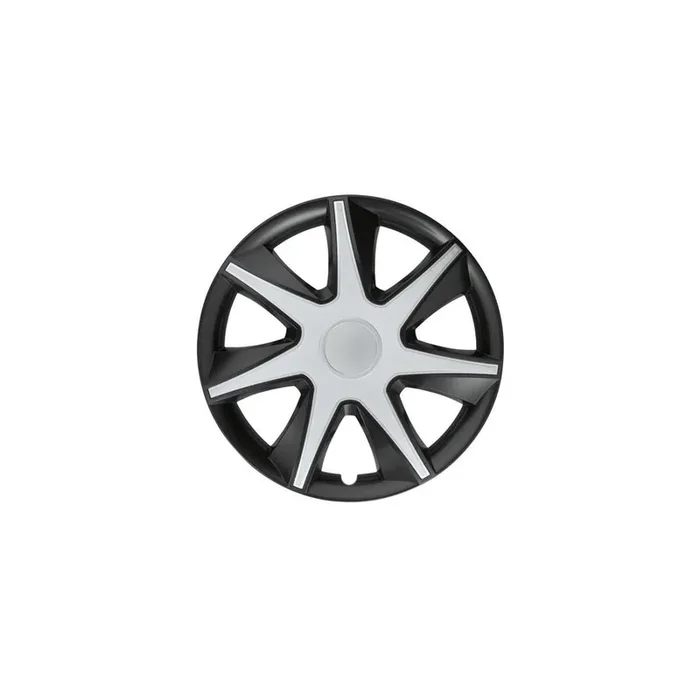 CAR1 Race III CO 6154 Wheel trims 14 Inch Black/Silver