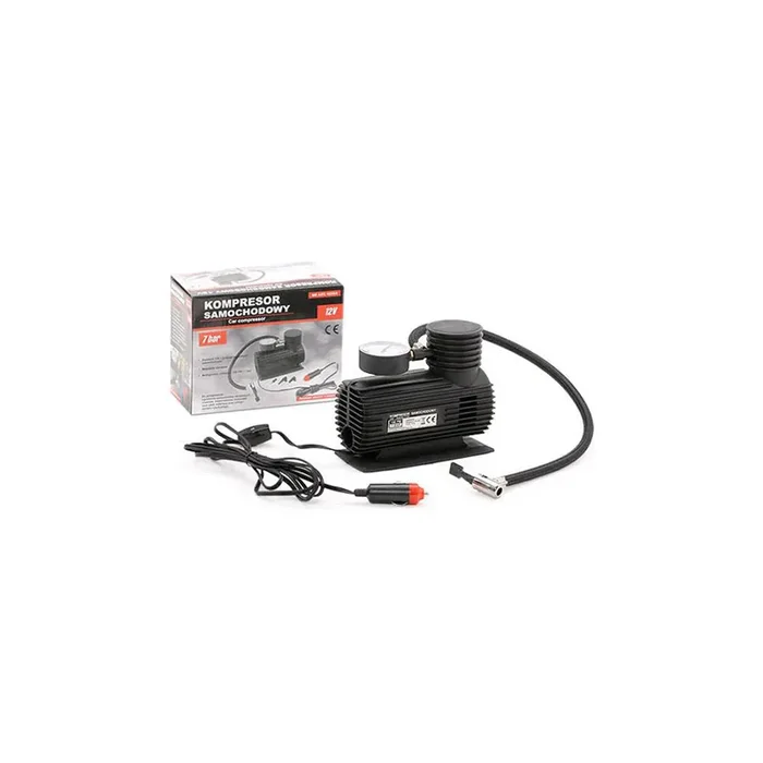 CARCOMMERCE 42204 Air compressor 12V, 100 psi, 2,5 bar, Electric, cigarette lighter powered