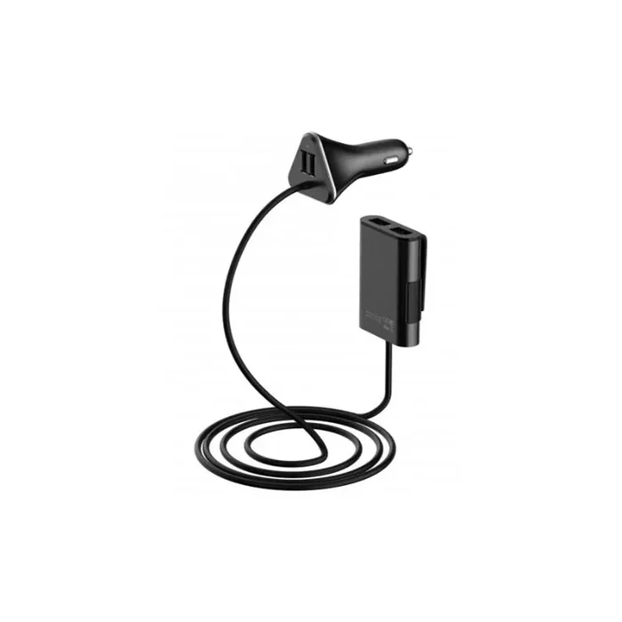 CARCOMMERCE 42685 In-car charger Number of inlets/outlets 4 USB, Black