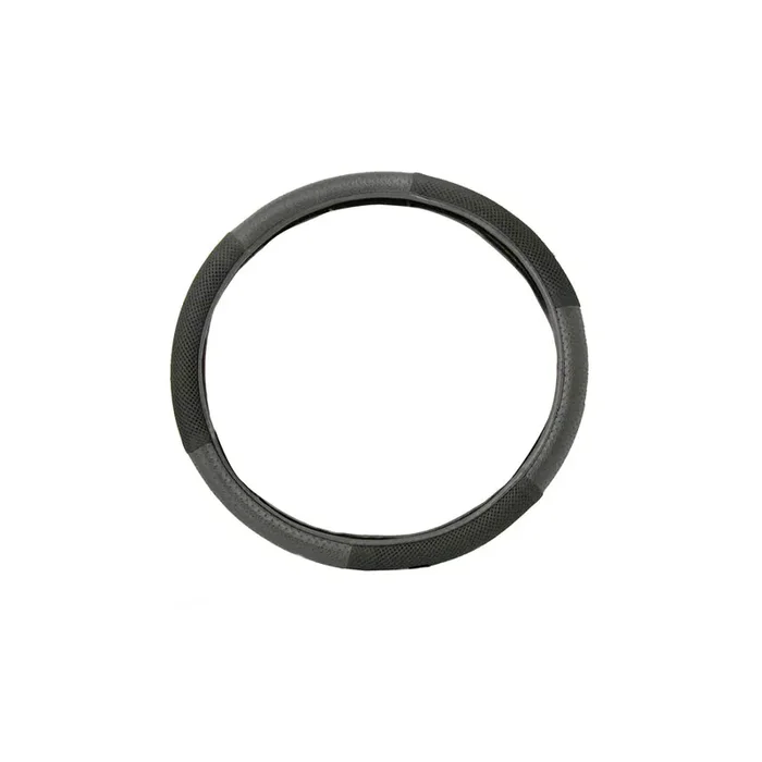 Carlinea 163535 Steering wheel cover Black, Ø 37-38cm
