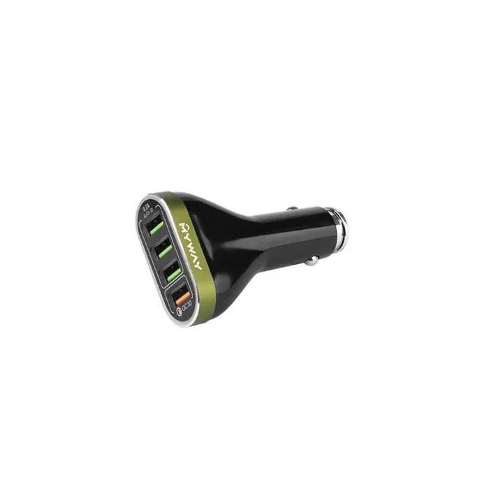 CARMOTION 63008 In-car charger Number of inlets/outlets 4, Black