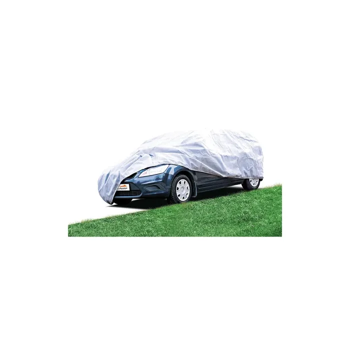 CARPASSION 10025 Car cover full-size, L 450×150 cm, Grey
