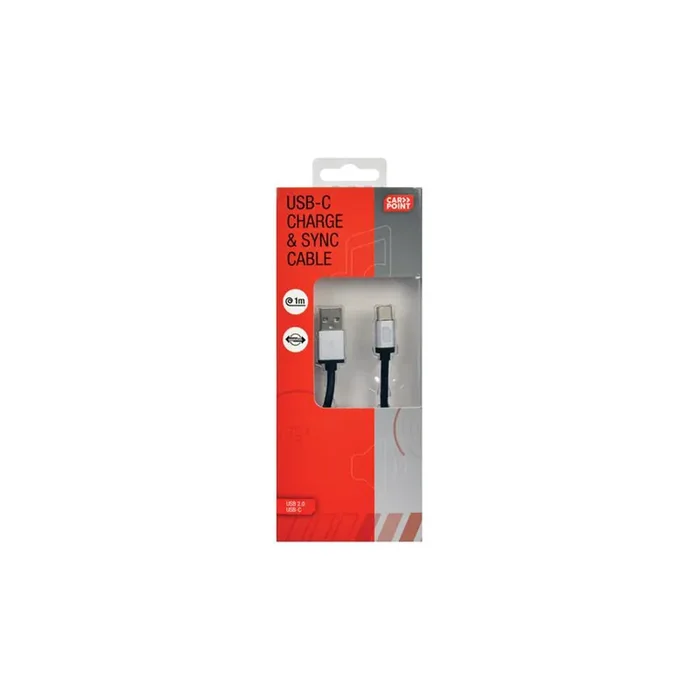 CARPOINT 0517026 USB charge cable Black