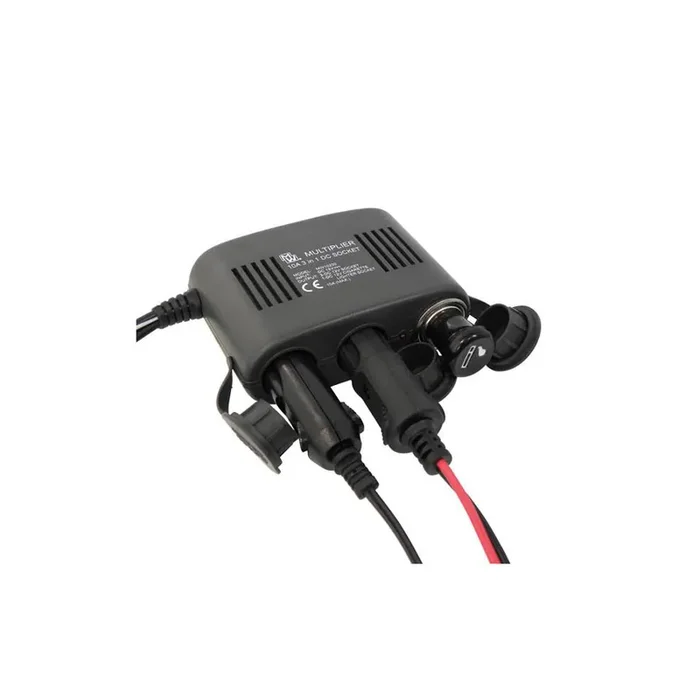 CARPOINT 0523486 Cigarette lighter splitter 12V, 10A, with cigarette lighter plug
