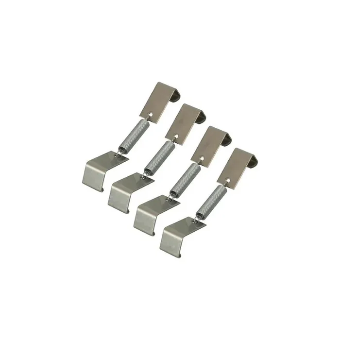 CARPOINT 1363014 Number plate holder Silver, stainless steel