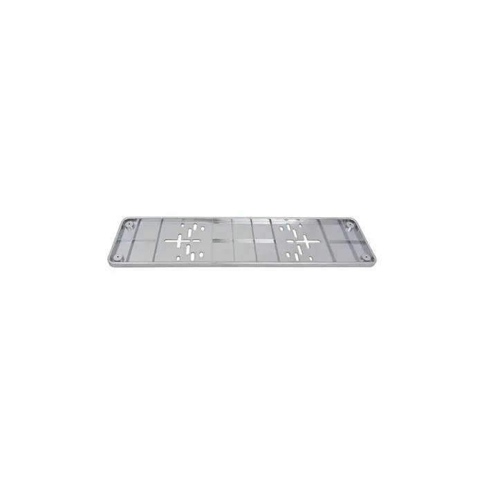 CARPOINT Europa 1362005 Number plate holder Chrome, frameless