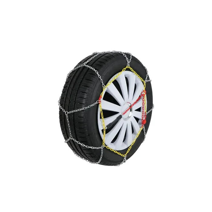 CARPOINT KNN-100 1724910 Snow chains with mounting manual, with protective gloves, with storage bag, Quantity 1, Steel