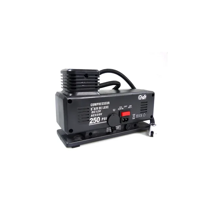 CARTEC 231793 Air compressor 12, 220V, 250 psi, 17 bar, Electric, cigarette lighter powered portable