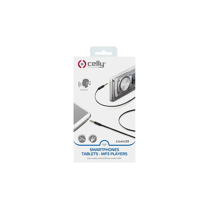 Celly LINEIN35BK Car audio accessories
