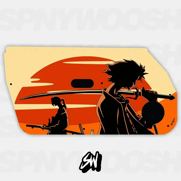 Champloo Door Card Vinyl Design