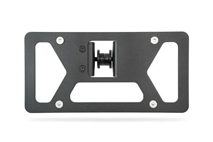 Clevis Mounted License Plate Bracket