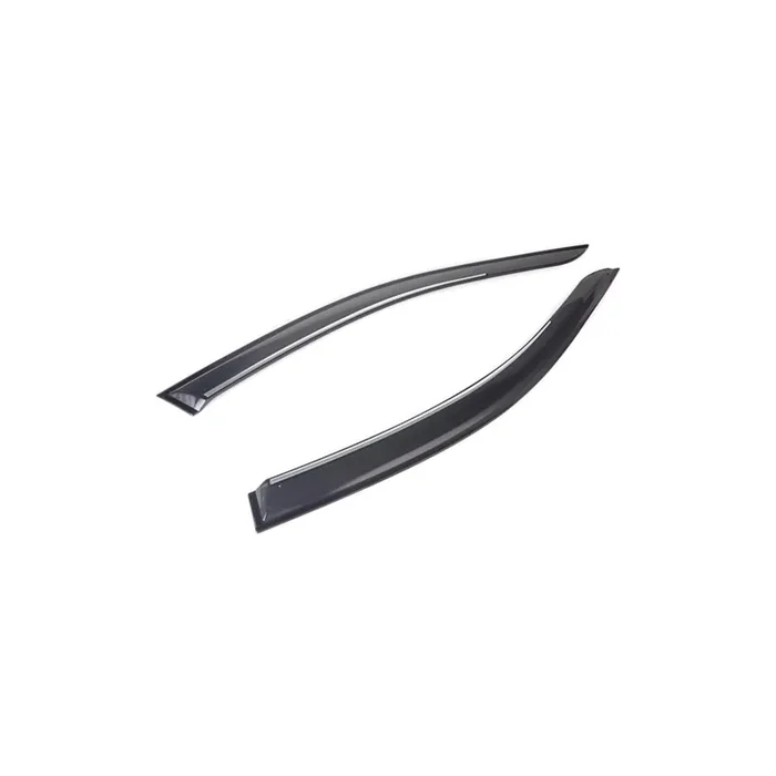 ClimAir CLI0033467 Wind Deflectors, Front, Smoke Grey