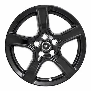 Coast to Coast International IWCIMP393BLK 18 Inch 5 Spoke Gloss Black Set Of 4 Not Steel Wheels