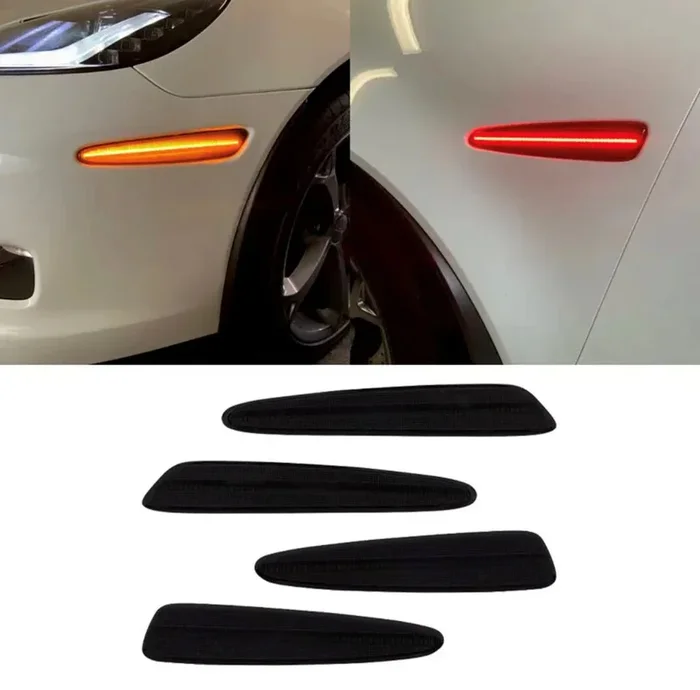 Corvette C6 Smoked Lens G3 Laser LED Side Markers