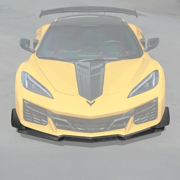 Corvette C8 Z06 / E-Ray Front Splitter & Canards [Z07 Extended Package]