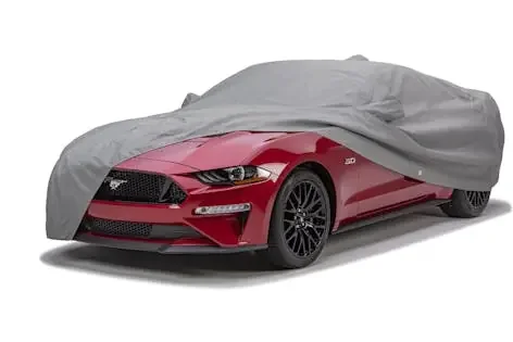 Covercraft Custom Car Covers C10039AC Custom 5-Layer Softback All Climate Car Cover – Gray